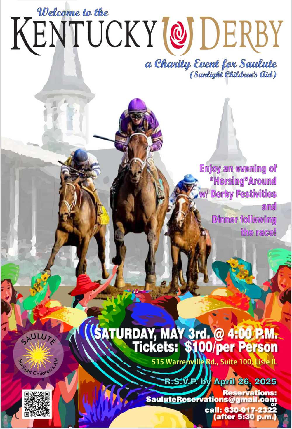 Kentucky Derby on May 3