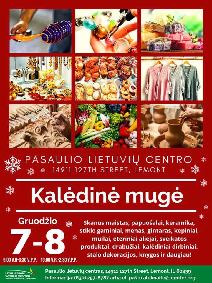 Stop by the Saulute Table Dec 7-8, 2024