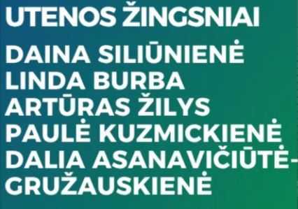 Amerikos lietuvių „Saulutės“ fondo atstovų: pirmininkės Dainos Siliūnienės, valdybos narių Lindos Burba ir Artūro Žilio. Vizitas įvyko Seimo narių Paulės Kuzmickienės ir Dalios Asanavičiūtės-Gružauskienės iniciatyva. Pokalbis su garbingais svečiais laidoje „Utenos žingsniai“ .